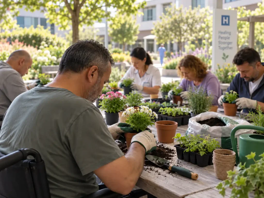 taller de jardinería terapeútica