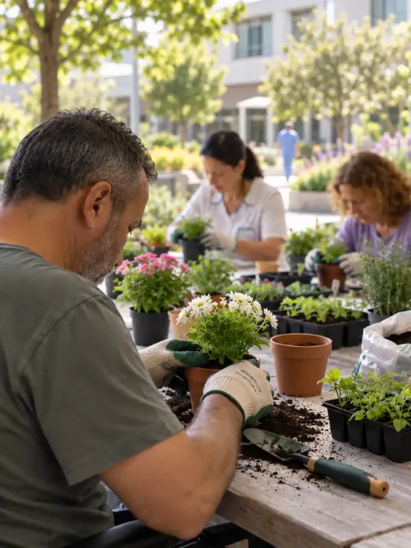 taller de jardinería terapeútica